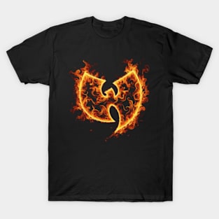 Wu-Tang Burning effect T-Shirt